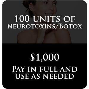 100 Units of Neurotoxins/Botox 100 Units of Neurotoxins/Botox